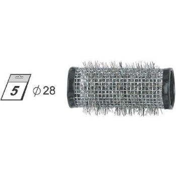 Wałek ze szczotka metalowy 5szt